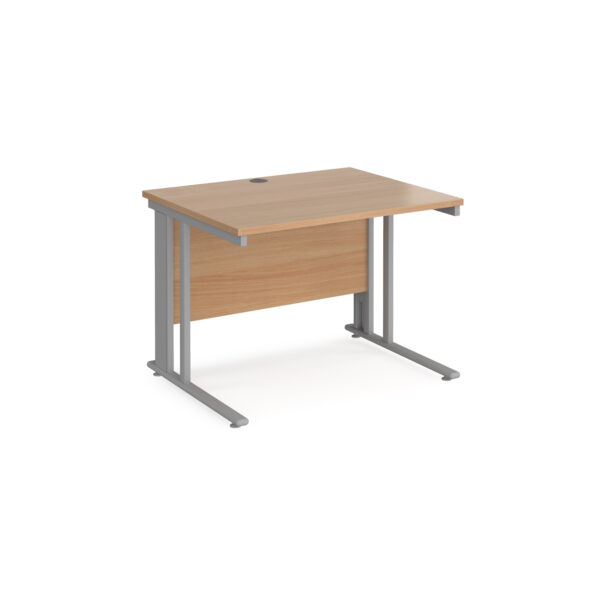 Maestro 25 cable managed 800mm deep desk