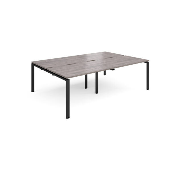 Adapt sliding top double B2B desks 1600mm deep